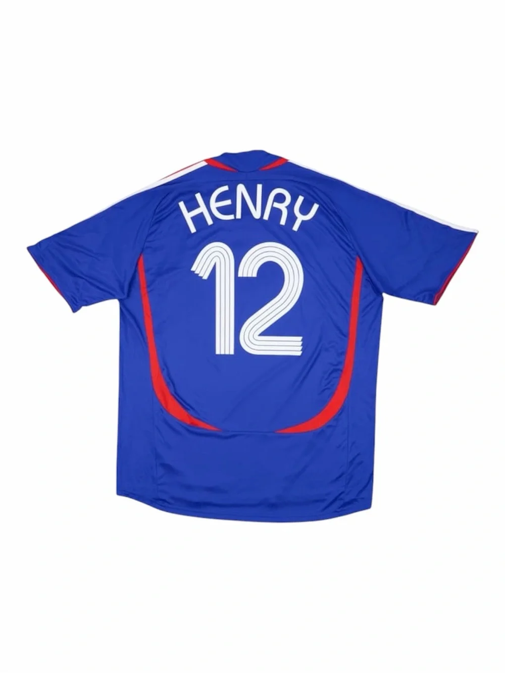 2006 FIFA WORLD CUP  France home kit. Thierry Henry soccer football jersey.